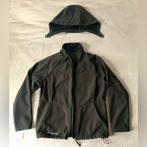 Women’s Hooded Coat - Free Country - Size L - Black